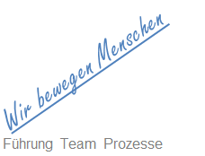 Wir bewegen Menschen - Führung, Team, Prozesse in Produktion, Handwerk, Logistik und Vertrieb